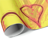 Herzmuster Geschenkpapier (Rolleneckpunkt)