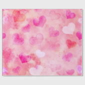 Herzmuster Geschenkpapier (Flach)