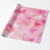 Herzmuster Geschenkpapier (Ungerollt)