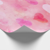 Herzmuster Geschenkpapier (Ecke)