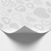 Herzmuster Geschenkpapier (Ecke)