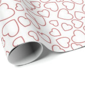 Herzmuster Geschenkpapier (Rolleneckpunkt)