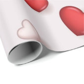 Herzmuster Geschenkpapier (Rolleneckpunkt)