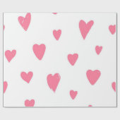 Herzmuster Geschenkpapier (Flach)