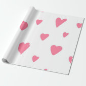 Herzmuster Geschenkpapier (Ungerollt)