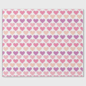 Herzmuster Geschenkpapier (Flach)