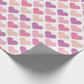Herzmuster Geschenkpapier (Ecke)