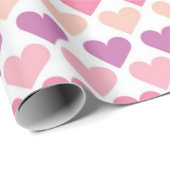 Herzmuster Geschenkpapier (Rolleneckpunkt)