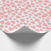 Herzmuster Geschenkpapier (Ecke)