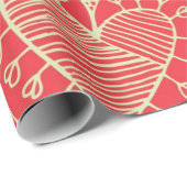 Herzmuster Geschenkpapier (Rolleneckpunkt)