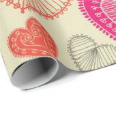 Herzmuster Geschenkpapier (Rolleneckpunkt)