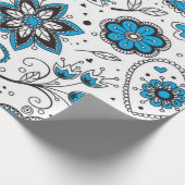 Herzmuster Geschenkpapier (Ecke)