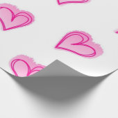 Herzmuster Geschenkpapier (Ecke)