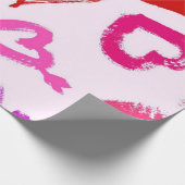 Herzmuster Geschenkpapier (Ecke)