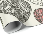 Herzmuster Geschenkpapier (Rolleneckpunkt)