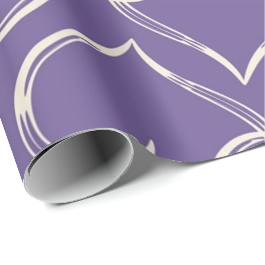 Herzmuster Geschenkpapier (Rolleneckpunkt)