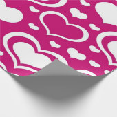 Herzmuster Geschenkpapier (Ecke)