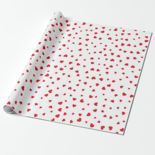 Herzmuster Geschenkpapier (Ungerollt)