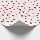 Herzmuster Geschenkpapier (Ecke)