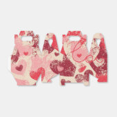 Herzmuster Geschenkschachtel (Ungefaltet)