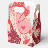 Herzmuster Geschenkschachtel (Geöffnet)