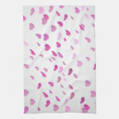 Herzmuster Geschirrtuch (Vertikal)