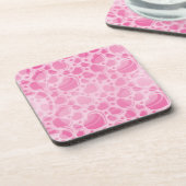 Herzmuster Getränkeuntersetzer (Linke Seite)