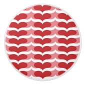 Herzmuster Keramikknauf (Vorderseite)