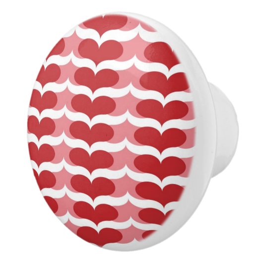 Herzmuster Keramikknauf (Rechts)