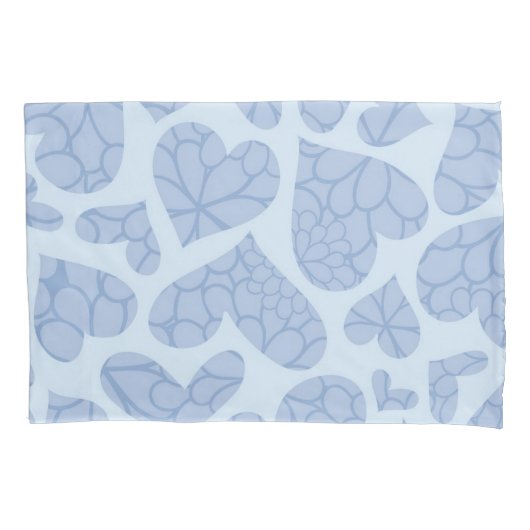 Herzmuster Kissenbezug (Vorderseite)