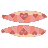 Herzmuster, kundenspezifischer Basketball auf Mono (Panele)