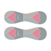 Herzmuster, kundenspezifischer Monogramm-Baseball Baseball (Paneele)