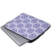 Herzmuster Laptopschutzhülle (Vorne Knopf)