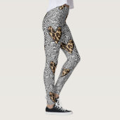HERZMUSTER LEGGINGS (Rechts)