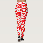 Herzmuster Leggings (Rückseite)