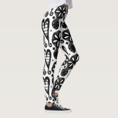Herzmuster Leggings (Rechts)