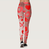 Herzmuster Leggings (Rückseite)
