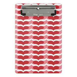 Herzmuster Mini Klemmbrett