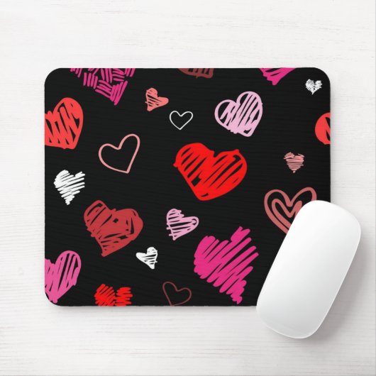 Herzmuster Mousepad (Mit Mouse)