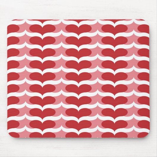 Herzmuster Mousepad (Vorne)