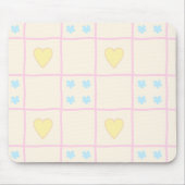 Herzmuster Mousepad (Vorne)