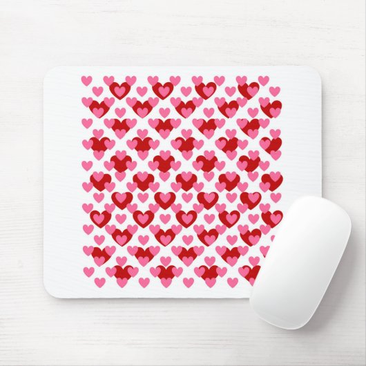 Herzmuster Mousepad (Mit Mouse)