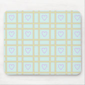 Herzmuster Mousepad (Vorne)