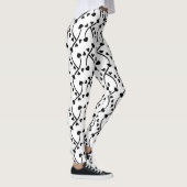 Herzmuster Nahtloses Design Leggings (Rechts)