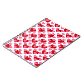 Herzmuster Notizblock (Linke Seite)