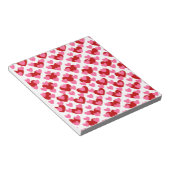 Herzmuster Notizblock (angewinkelt)