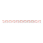 Herzmuster Pink #FFCEC7 Satin Ribbon Satinband (Vorderseite)
