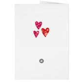 Herzmuster Pink Red Valentines (Hinten)