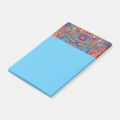 Herzmuster-Post-it-Zettel Post-it Klebezettel (angewinkelt)