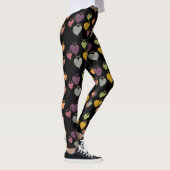 Herzmuster Print Leggings (Rechts)